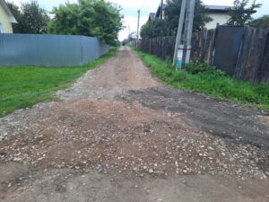 Подсыпка щебня